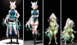 飞霄が鬼に堕ちるまでの物語 【patreon】【Kris_S】[AI Generated]