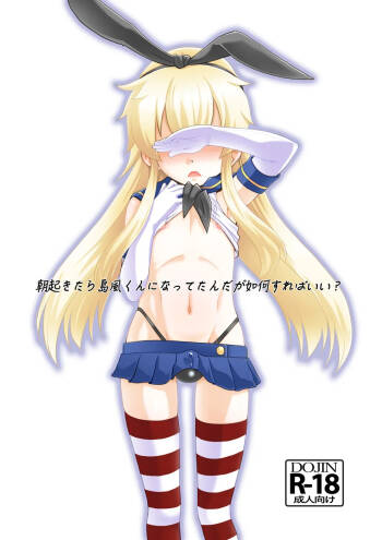 Asa okitara Shimakaze-kun ni nattetandaga dou sureba ii? cover