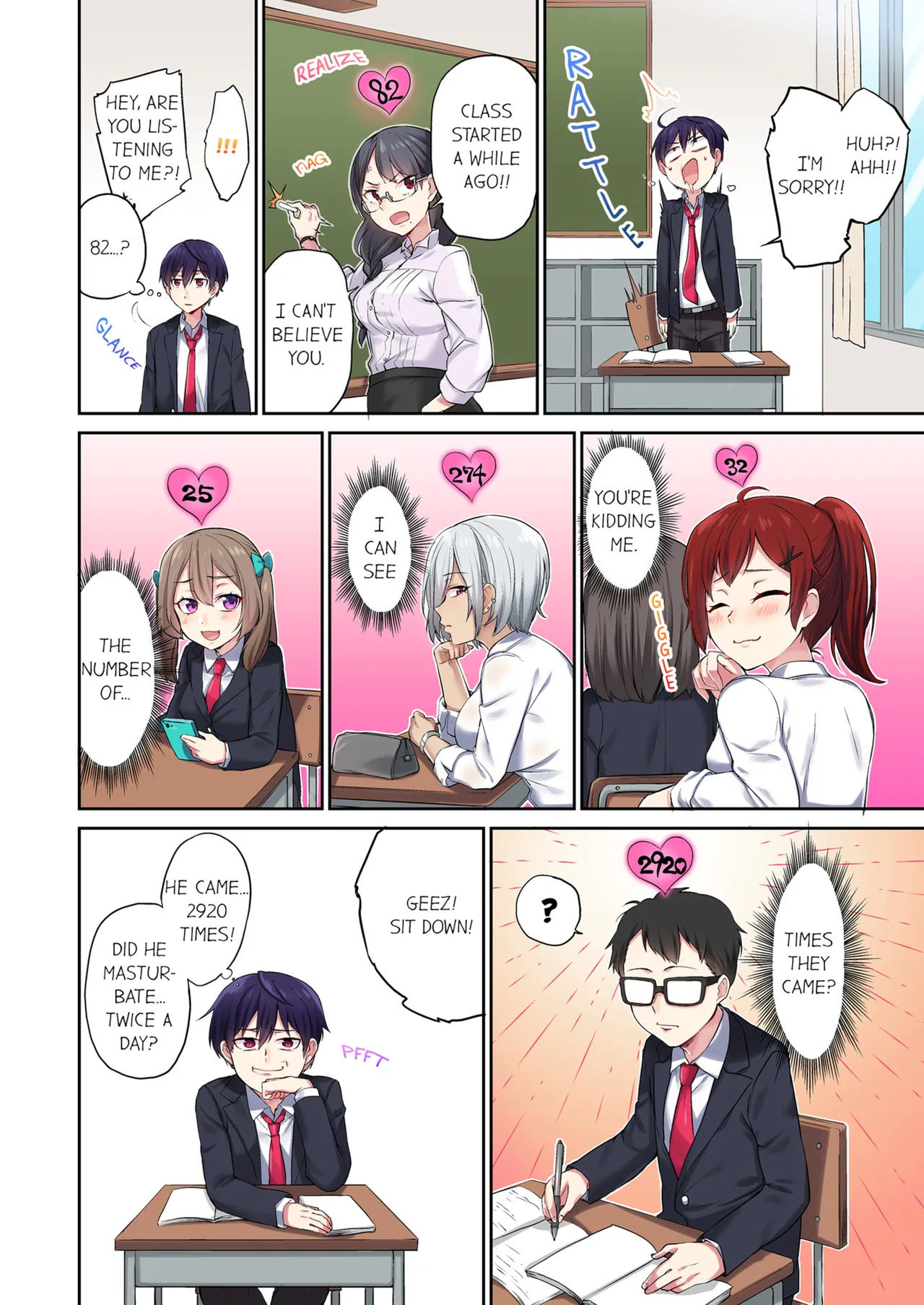 Committee Chairman, Didn't You Just Masturbate In the Bathroom? I Can See the Number of Times People Orgasm Vol. 1-8 page 6 full
