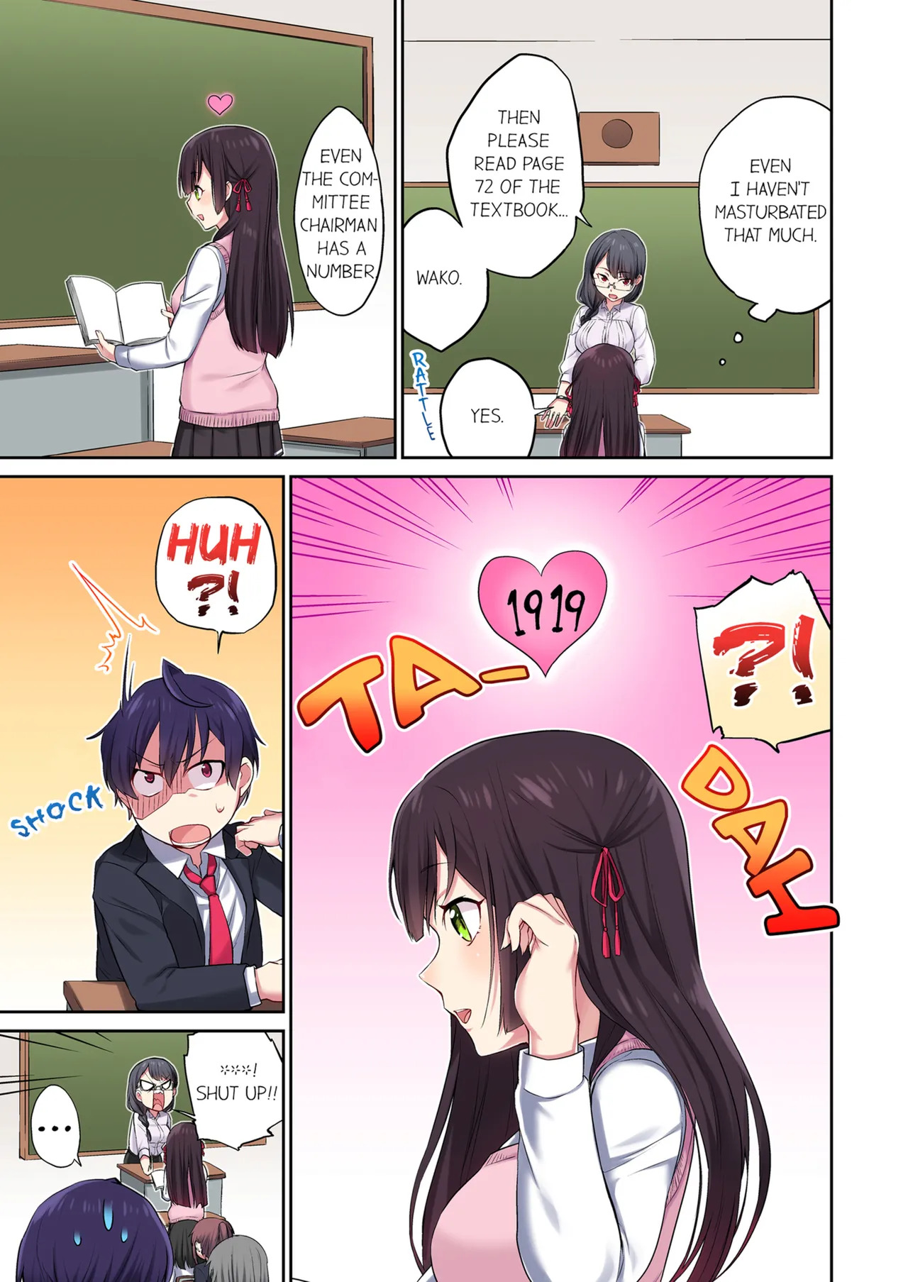 Committee Chairman, Didn't You Just Masturbate In the Bathroom? I Can See the Number of Times People Orgasm Vol. 1-8 page 7 full