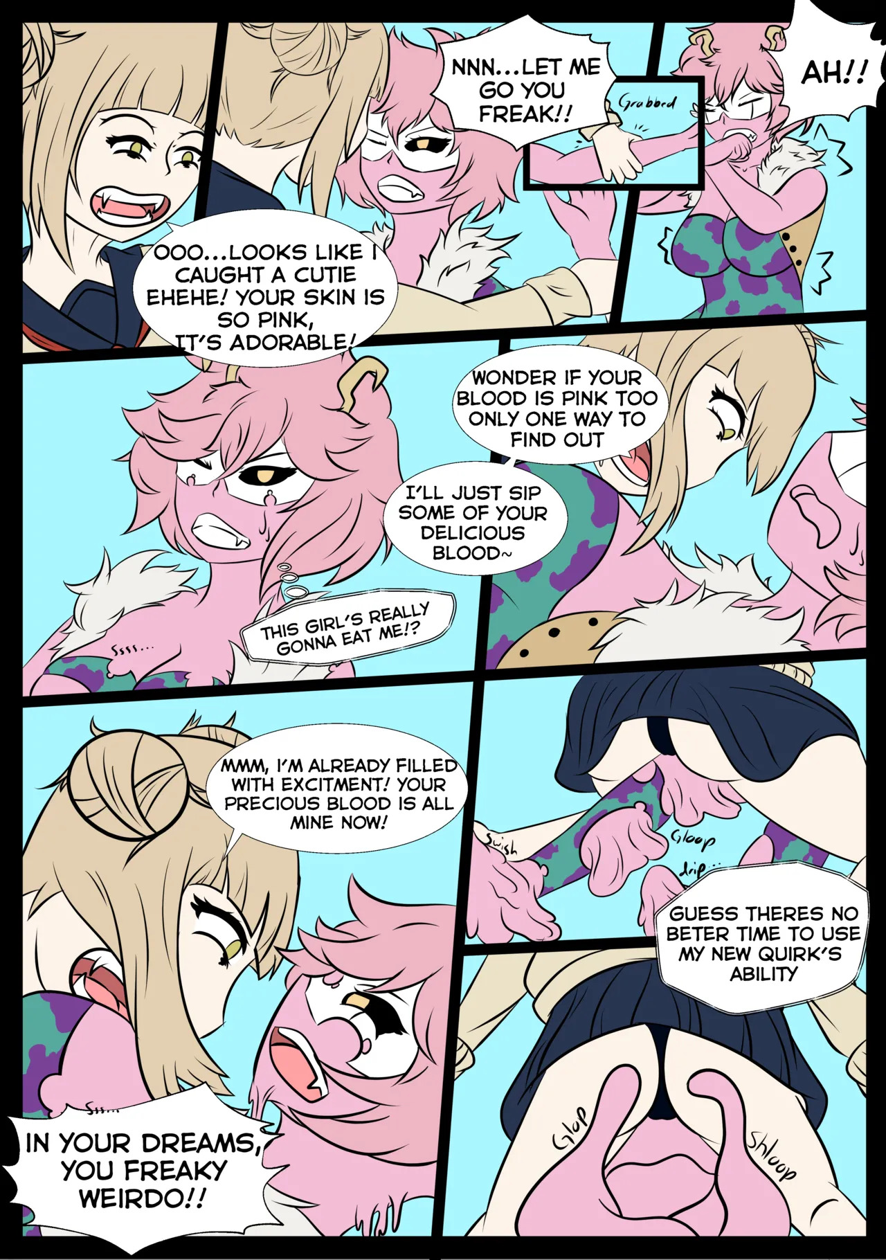 Mina's New Quirk Ability 2 page 1 full