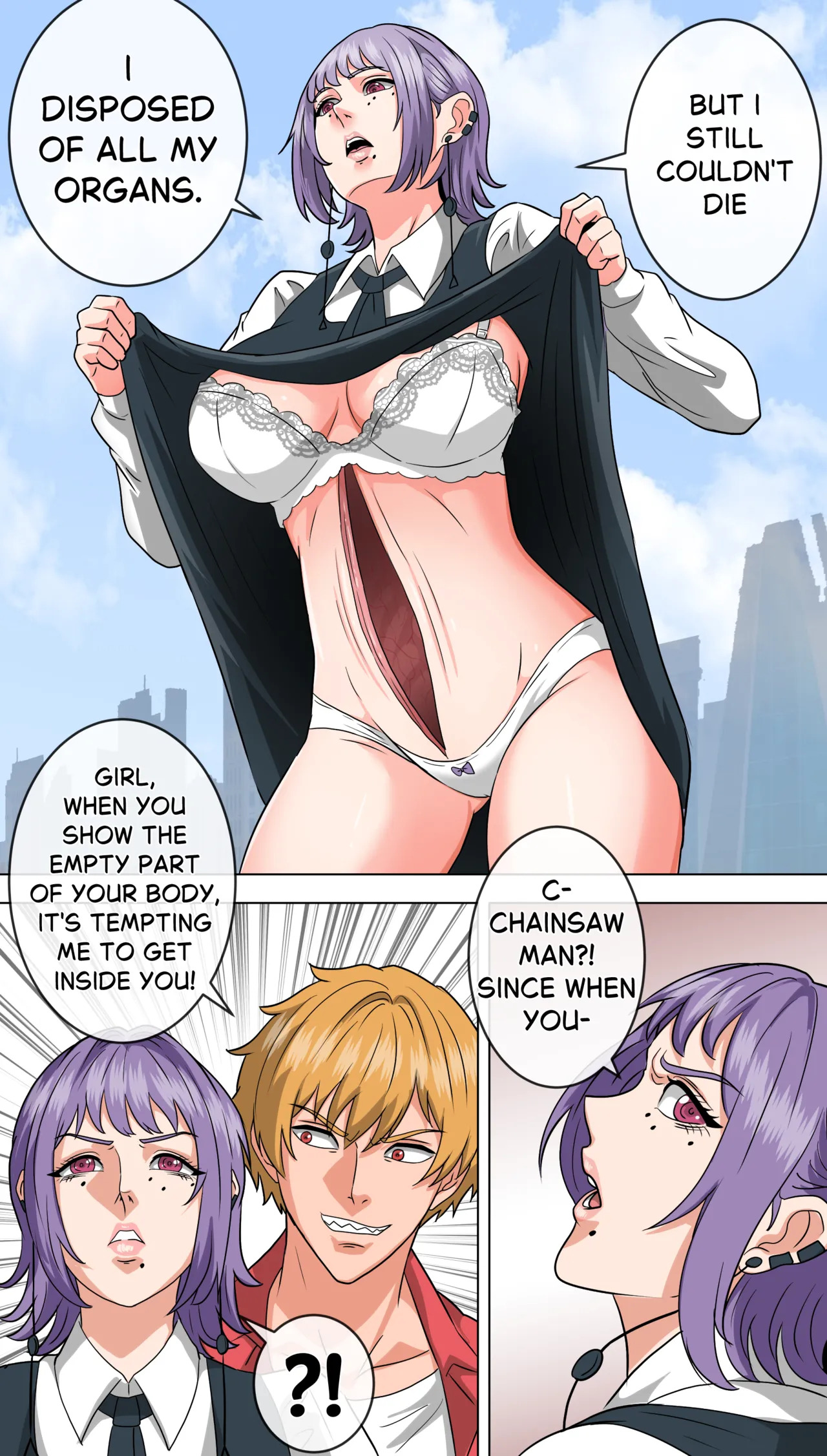 Let me in, Death-chan page 3 full