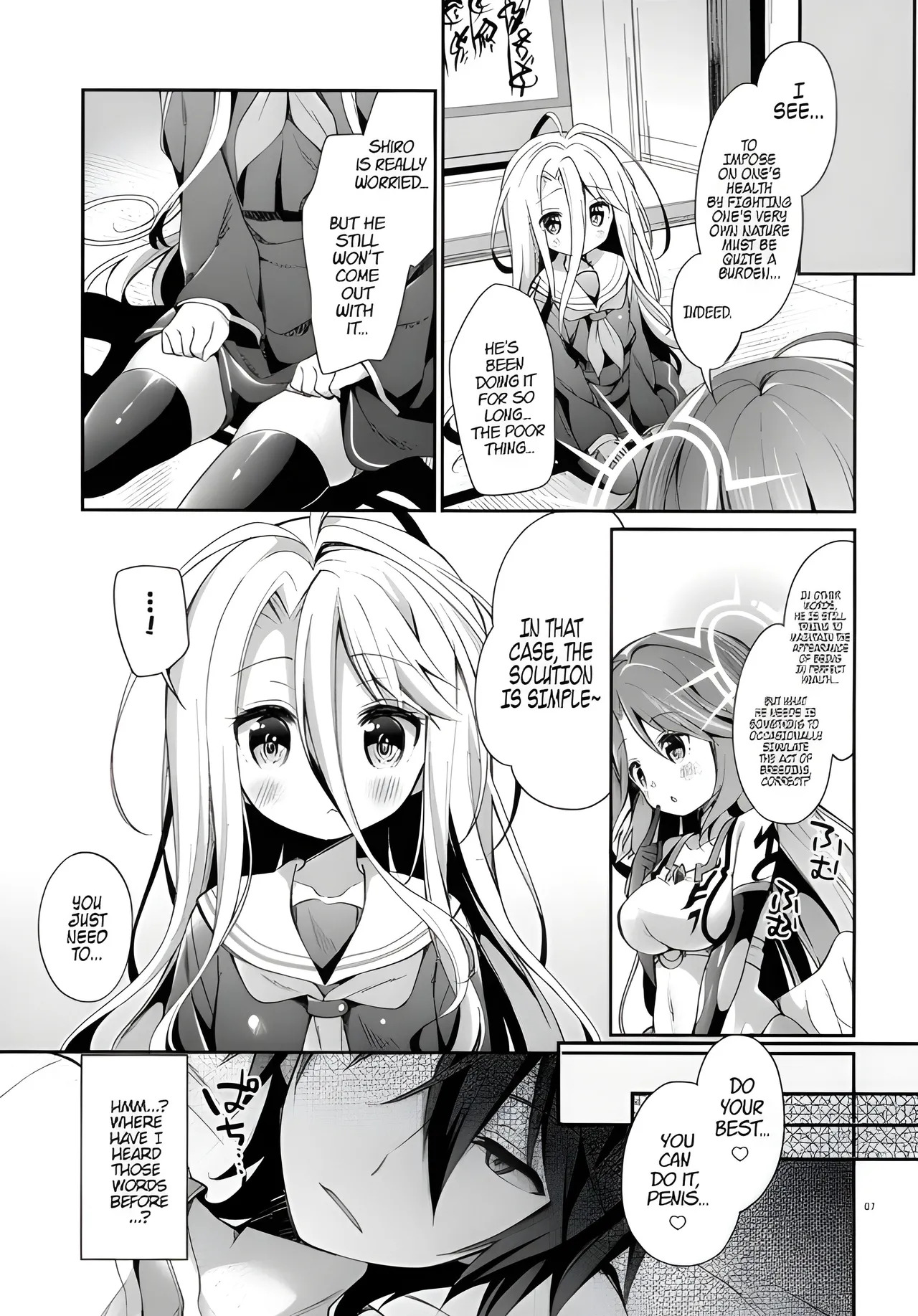 _Shiro... Kyou kara Kodomo Onaho ni, Naru_ _ Starting Today, Shiro becomes a Loli Onahole    Decensored page 6 full
