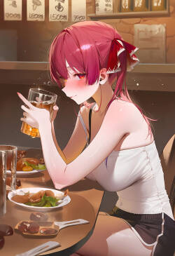 apaper) 0826_[Holo_Live]houshou_marine_Casual_FATMAN [AI Generated]