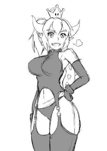 Bowsette kigs cover