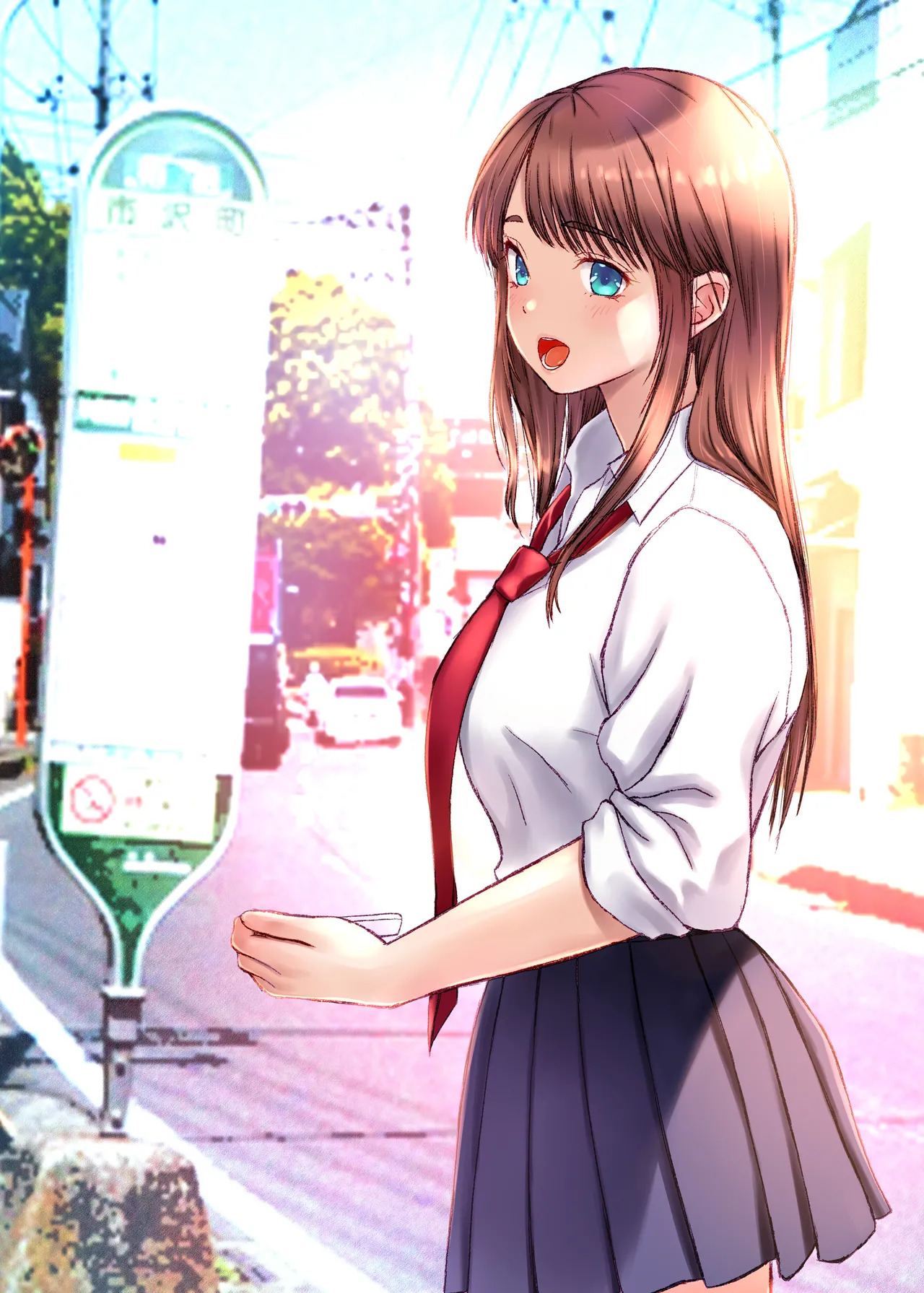 Kotori-chan no Sainan  Bus-machi J-kei wo HiAce no Kei ni Shosuru Hanashi. page 1 full
