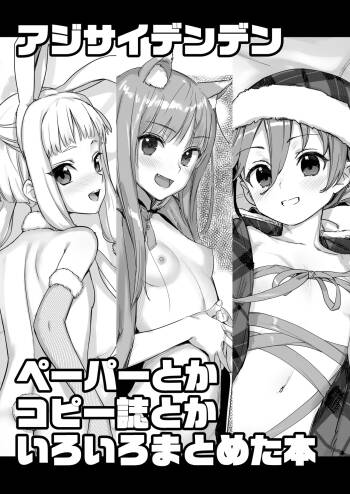 コピー誌とかペーパーとかいろいろまとめた本（過去本） cover