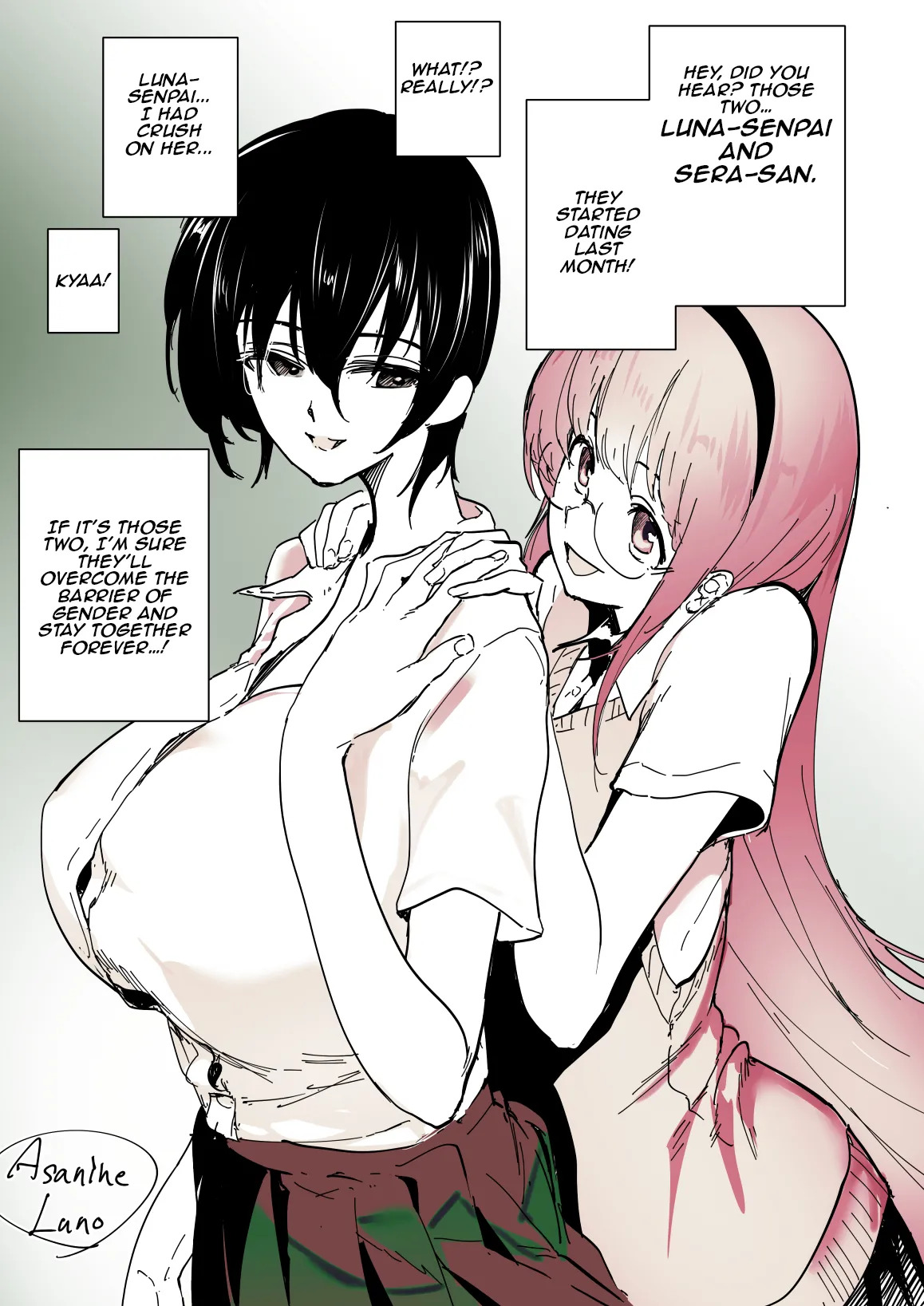 Yuri NTR | Lesbian NTR 01 page 2 full