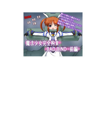 Mahou Shoujo Kanzen Kousoku BAD BIND -Zenpen- （Chinese） cover