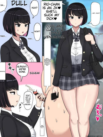 Cool-kei JK Rio-chan ~Sochin to Dekachin no Hannou no Chigai~ cover