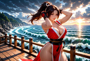 - Mai Shiranui   Landscape cover