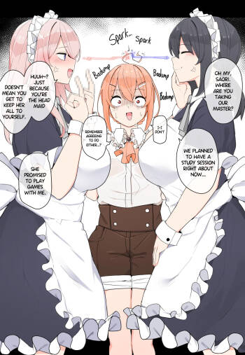 Maids Fighting Over Their Master cover