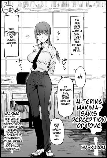 Altering Makima-san’s Perception of Love cover