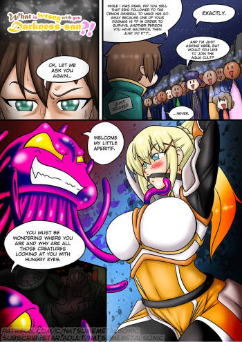 What is wrong with you Darkness-san?! cover