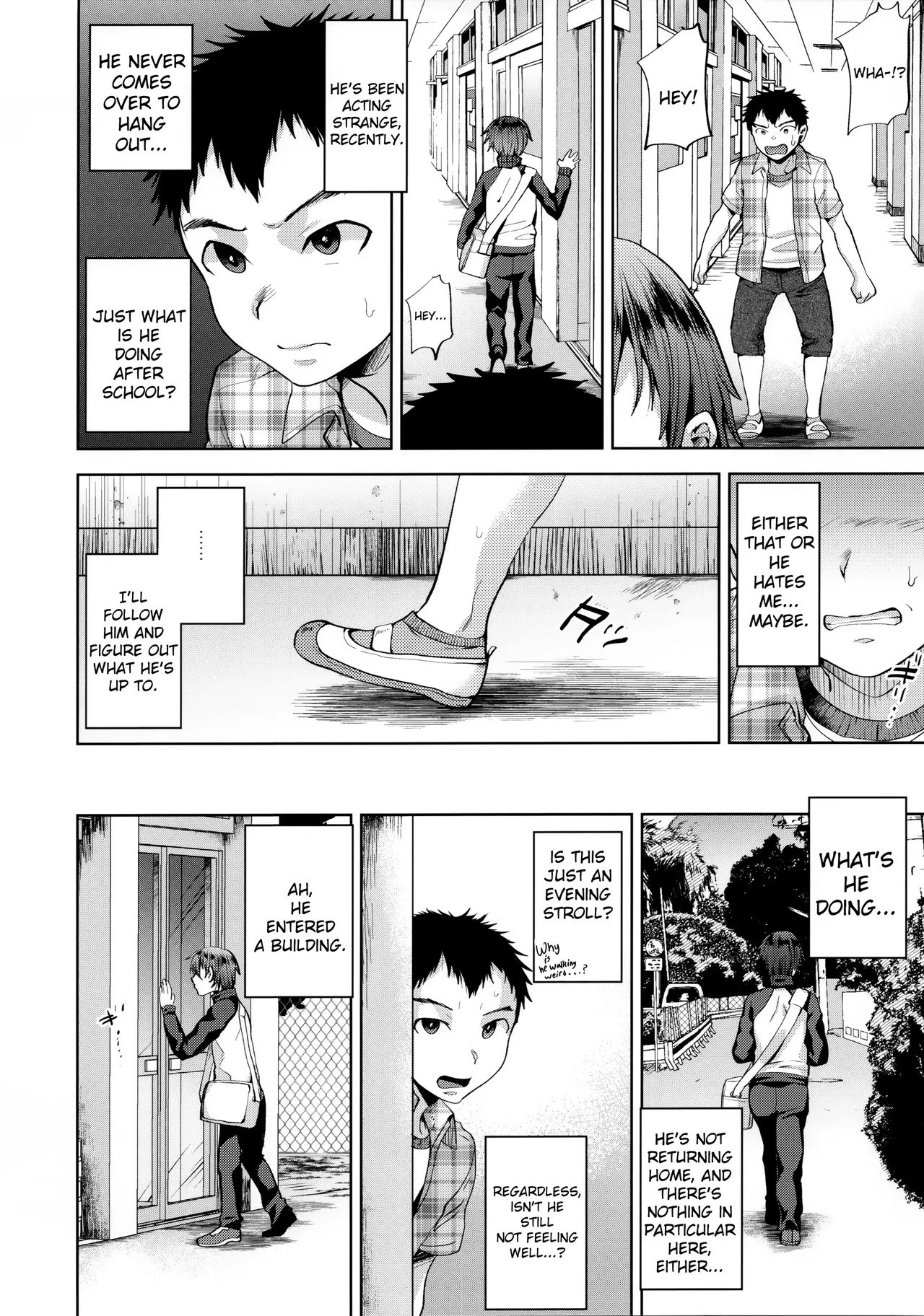 Manbiki Josou Shounen Mesu Ochi Nozokare Fuck page 6 full