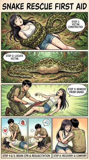Safety Posters 2: Snake victim cover