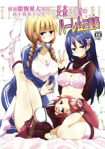 Nagamori-san-chi no Harem Trio cover