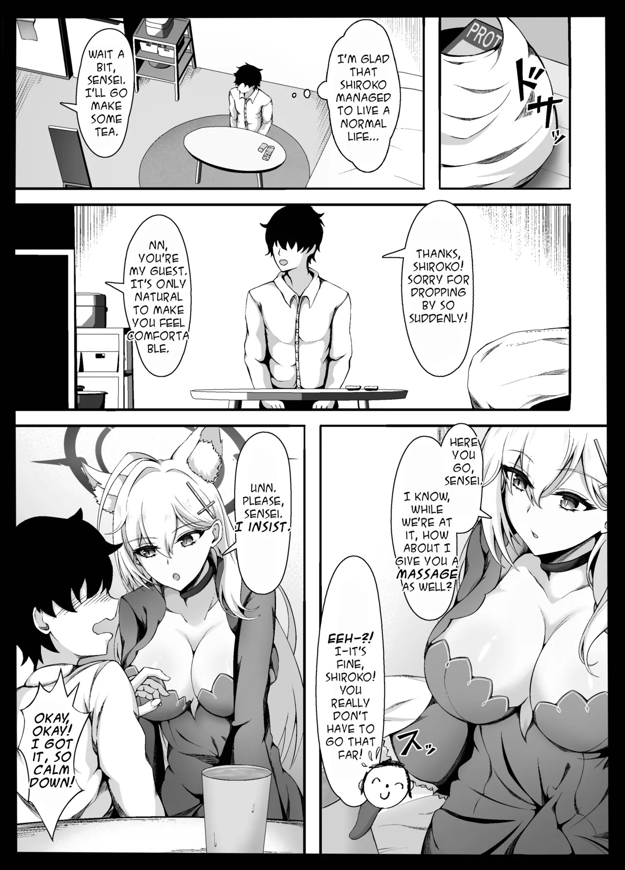 Nn, Kondokoso Sensei o Osou | Nn, I’ll Be the One Who Attacks You, Sensei. page 3 full