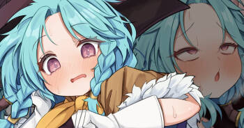 性豪絶倫巨根金ピカモコモコ系主人公とちょろザコよわよわマリオンちゃん cover