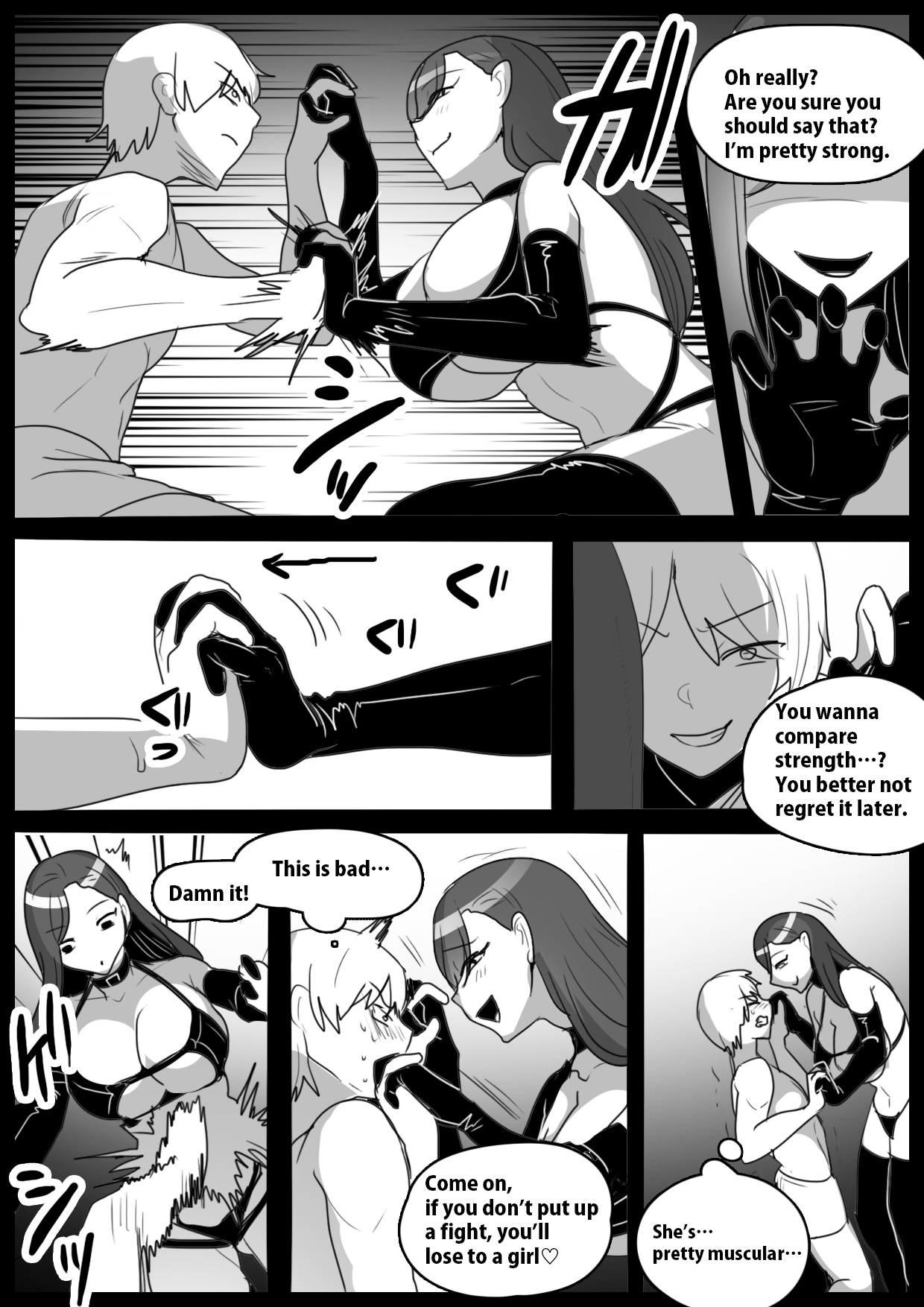 Girls Beat!   -vs Meisa- page 3 full