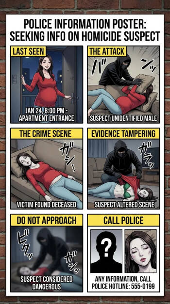 Crime Info Poster 1: Fetal Theft cover