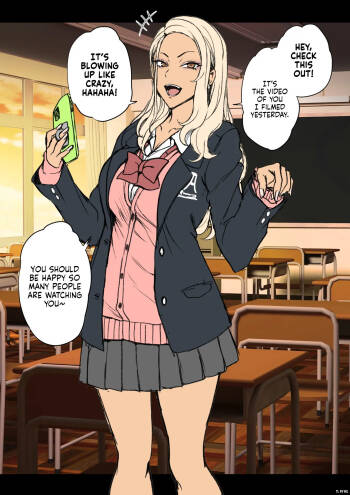 Mukatsuku Gyaru ni Saimin o Kakeru Hanashi | A Story About Hypnotizing a Bitchy Gyaru cover