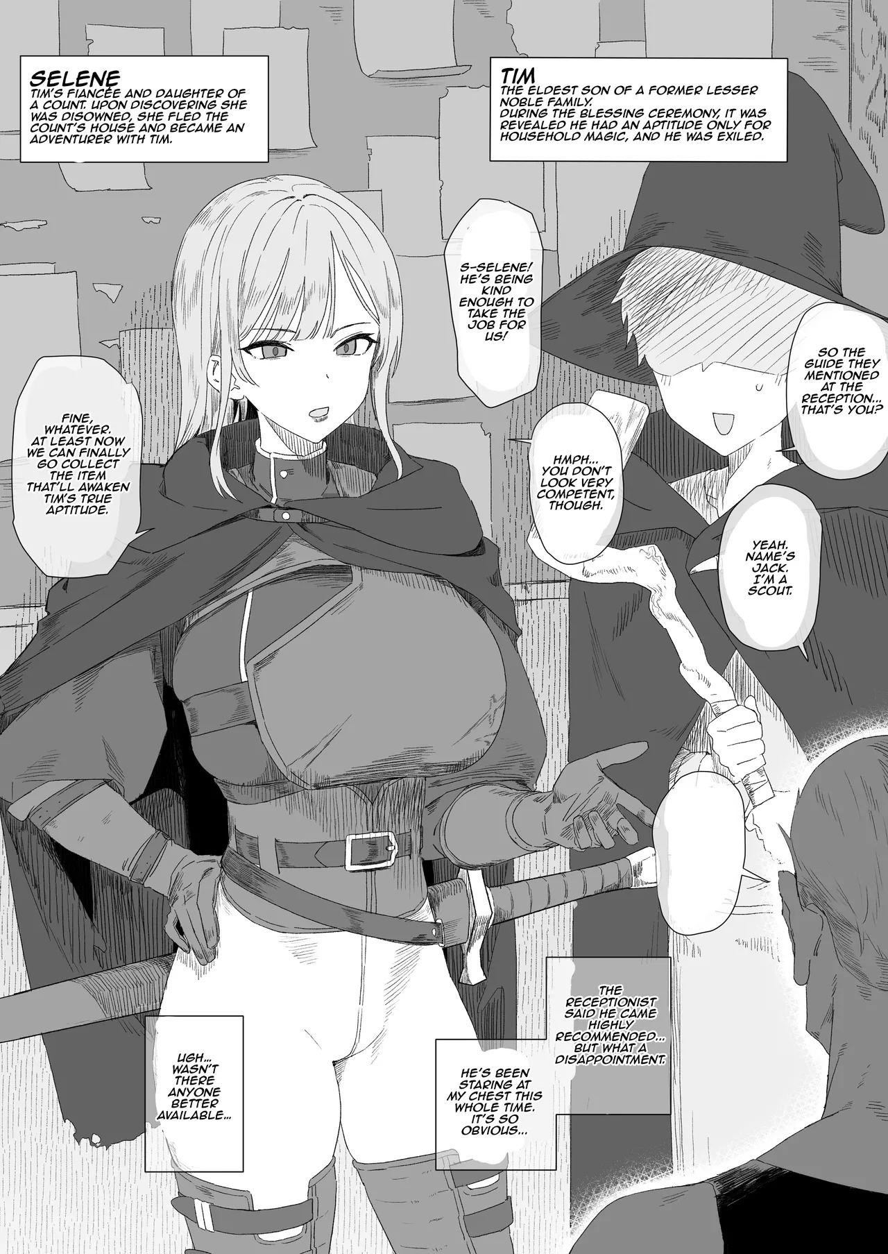 Ie o tsuihou saretemo tsuite kite kureta konyakusha ga inmon no saiin ni kusshite hoka no otoko no mono ni nacchau yatsu | My fiancée who followed me even after I was banished ends up giving in to the lewd crest’s curse and becomes another page 1 full