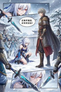 [unifans] 浅洐 『百花劫』镜流篇 [AI Generated]