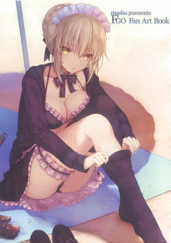 FGO Fan Art Book Vol 1, 2 and 3 cover