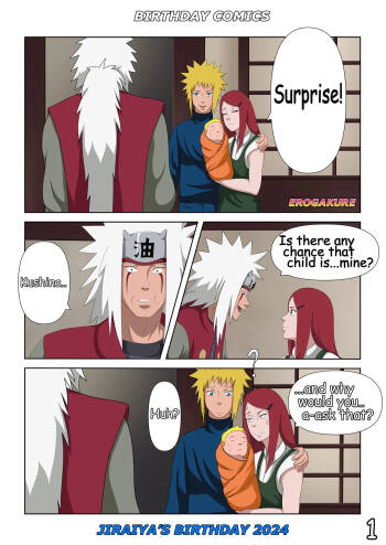 Jiraiya's Birthday Comic 2024  by Erogakure cover