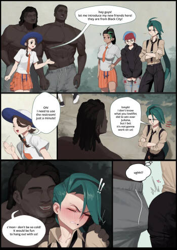 Nemona, Penny & Rika get BLACKED cover
