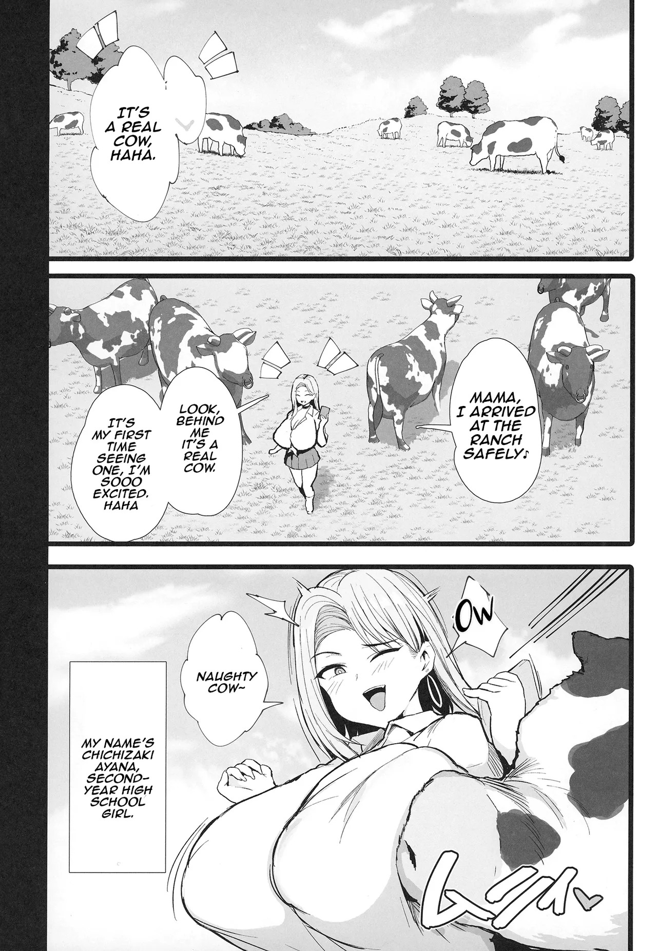 Hajimete no Tanetsuke Sakunyuu Taiken | My First Breeding & Milking Experience page 4 full