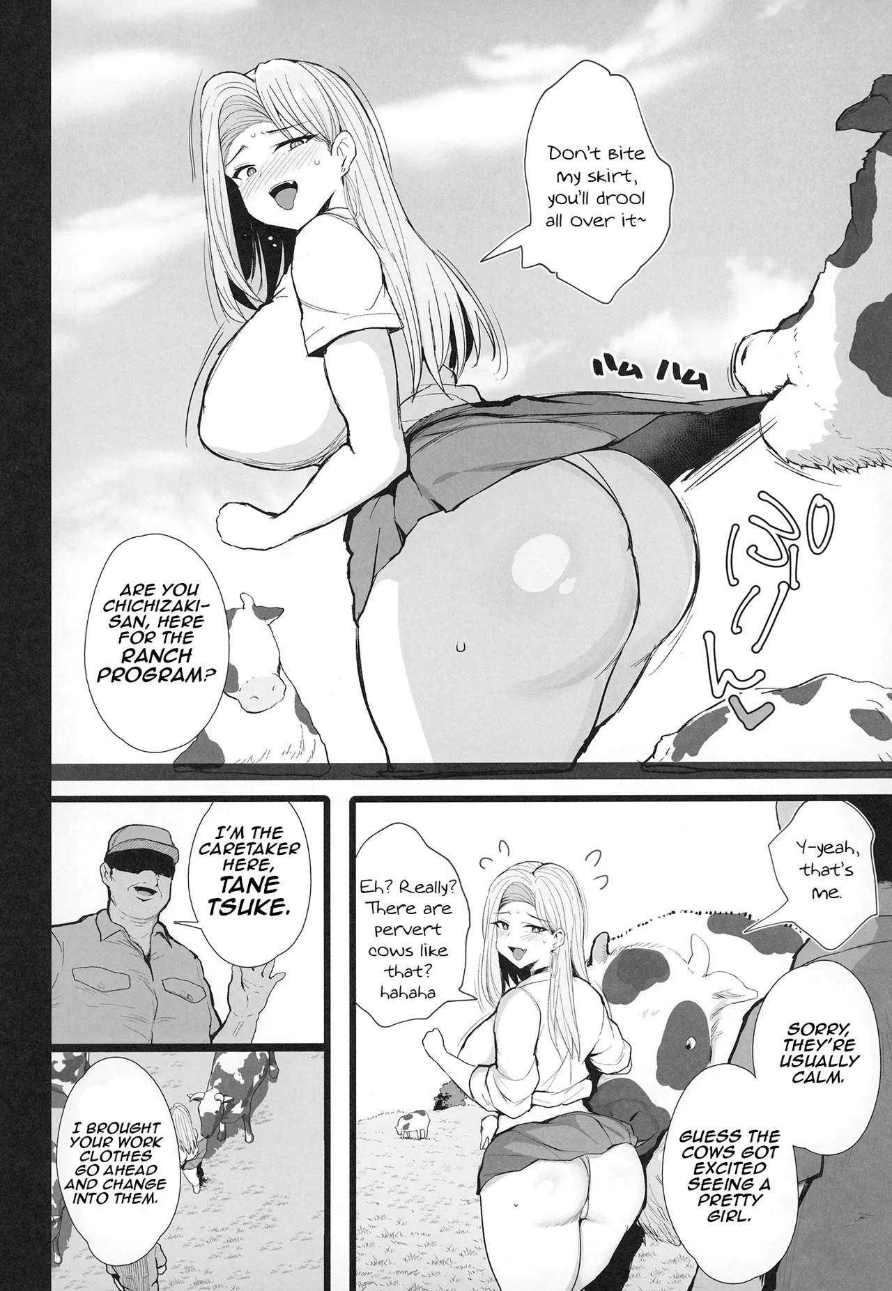 Hajimete no Tanetsuke Sakunyuu Taiken | My First Breeding & Milking Experience page 6 full