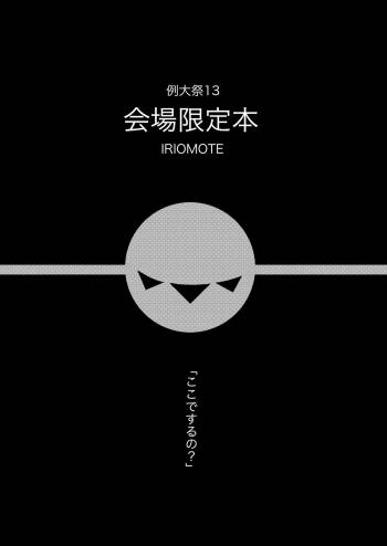 例大祭13 会場限定本 cover