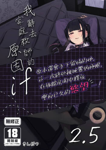 Dakara Boku wa Katei Kyoushi o Yameta If 2.5 | 我辭去家庭教師的原因if 2.5 cover