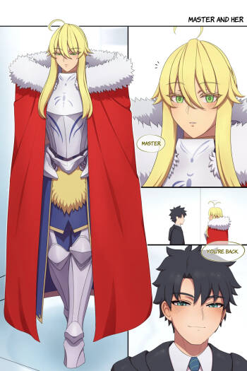 Lancer Artoria love 2 - Full Size - Text cover