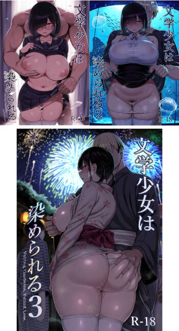 Bungaku shōjo wa some rareru 1-3 cover