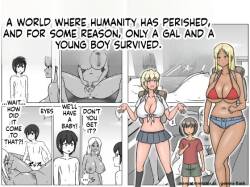 [Sato(siruto)] Jinrui ga Metsubou shite, Naze ka Gal to Shota dake ga Ikinokotta Sekai [English]