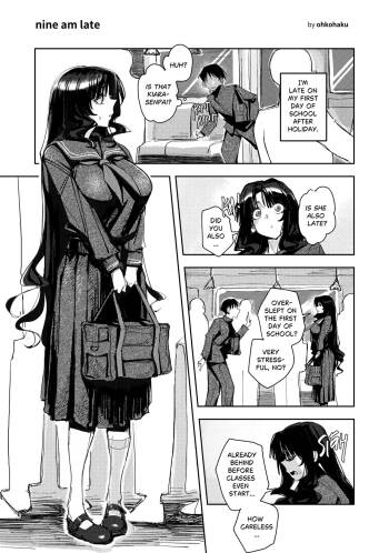 Nine A.M. Late cover