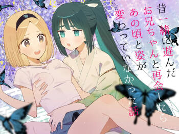 Mukashi Issho ni Asonda Onii-chan to Saikai Shitara Ano Koro to Sugata ga Kawatteinakatta Hanashi cover