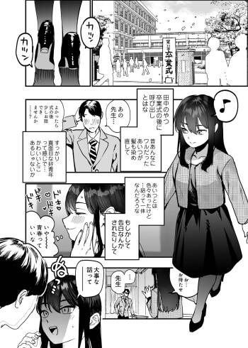 【skeb】On the day of the graduation ceremony, a female teacher is attacked by a delinquent student cover