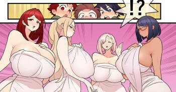 （核座頭）「許嫁学園FILE：03 おまけ『みんなで混浴』編」 cover