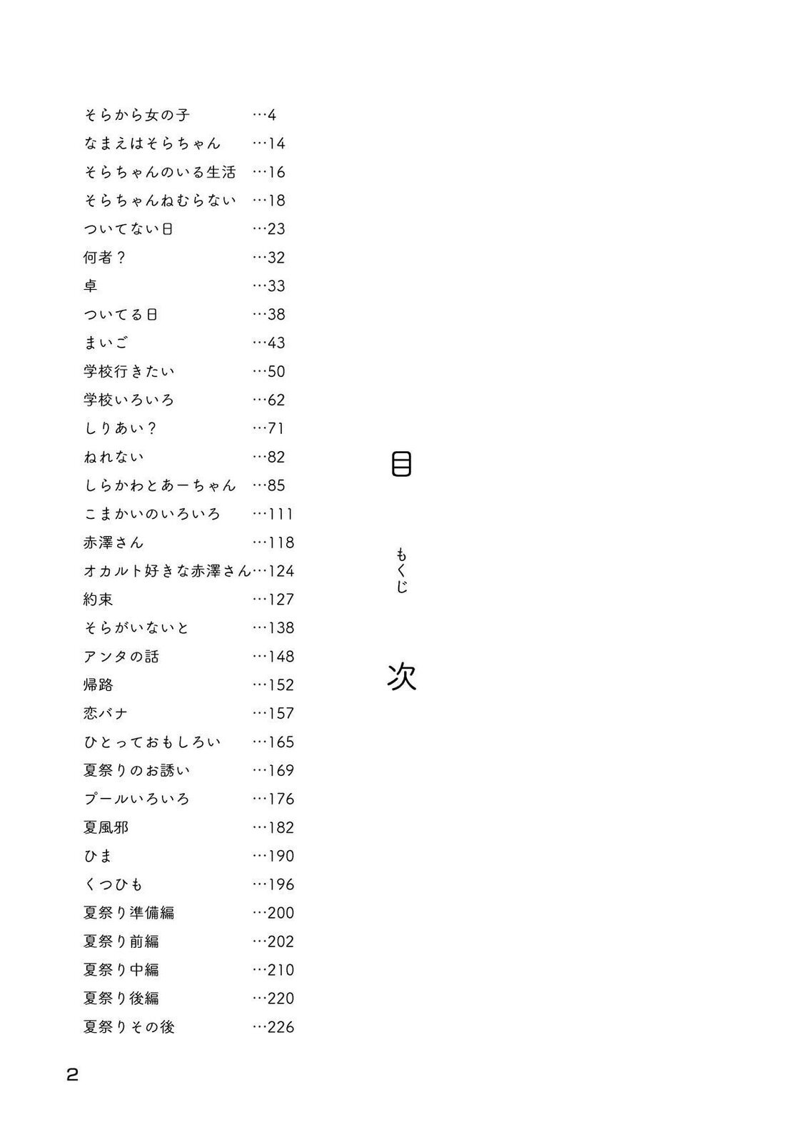 Nichijou Kamo Shirenai vol. 01 page 2 full