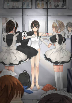 【女仆机器人化漫画】参观工厂