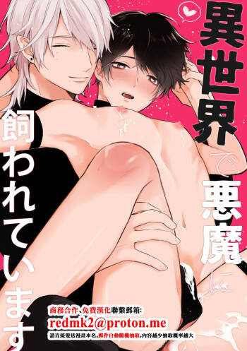 Isekai de Akuma ni Kawareteimasu cover