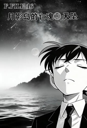 月影岛的亡魂13天坠（detective conan） cover