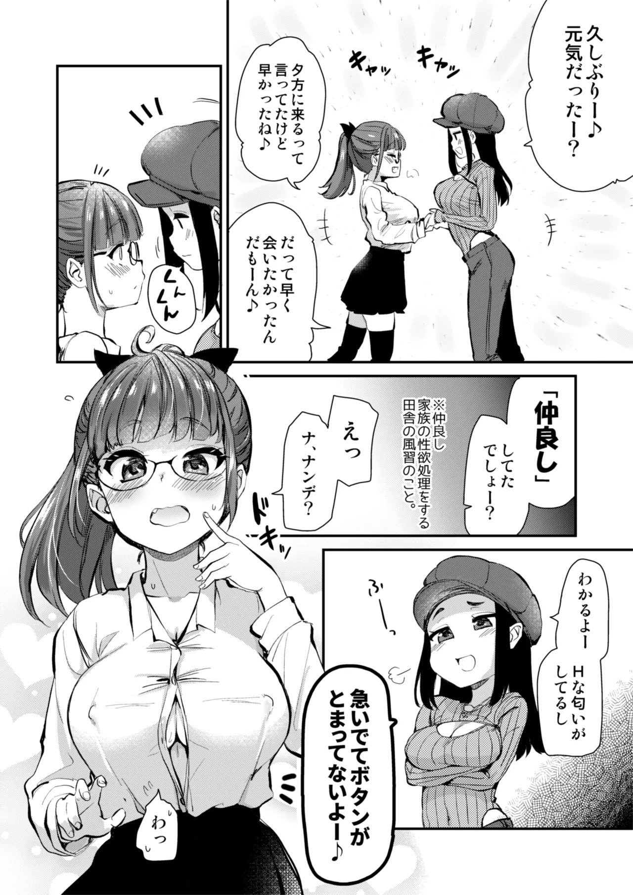 H Na Fūshū ga Aru Inaka Kara Kita Watashi Wa, Tokai no Hō ga da to Omotta. page 6 full