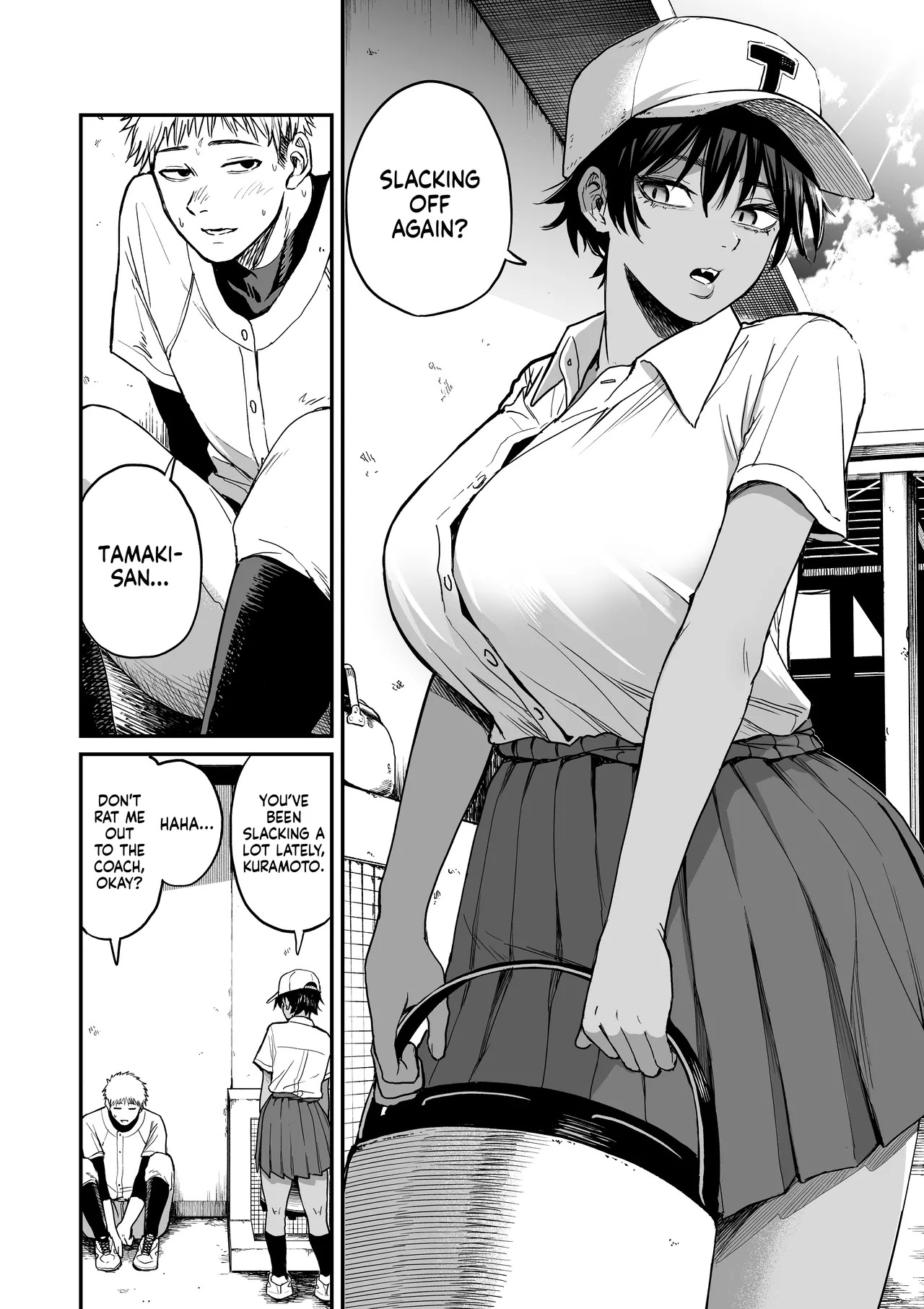 Kasshoku Buaisou Yakyuu-bu Manager no Yowami Nigitta | I Found the Grumpy, Brown-Skinned Baseball Manager's Weakness page 3 full