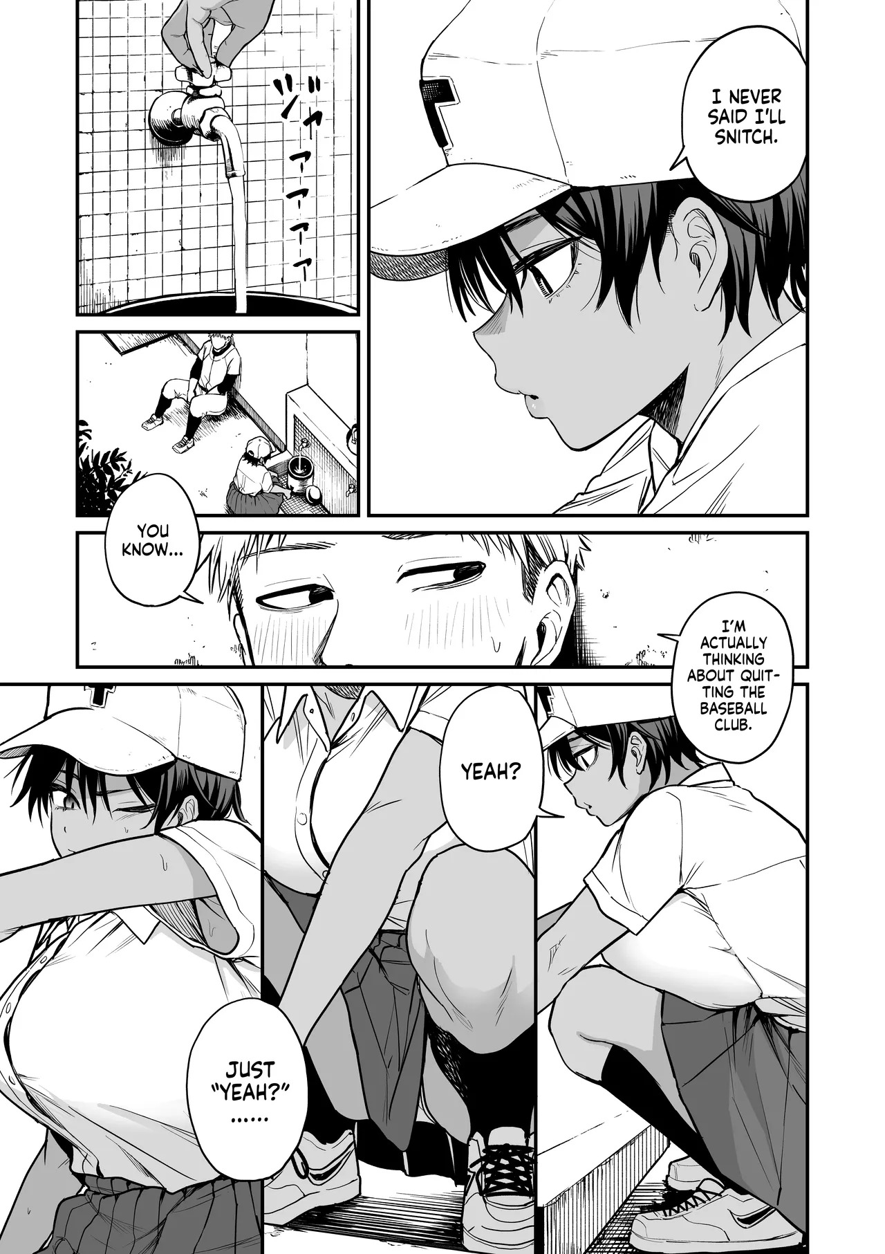 Kasshoku Buaisou Yakyuu-bu Manager no Yowami Nigitta | I Found the Grumpy, Brown-Skinned Baseball Manager's Weakness page 4 full