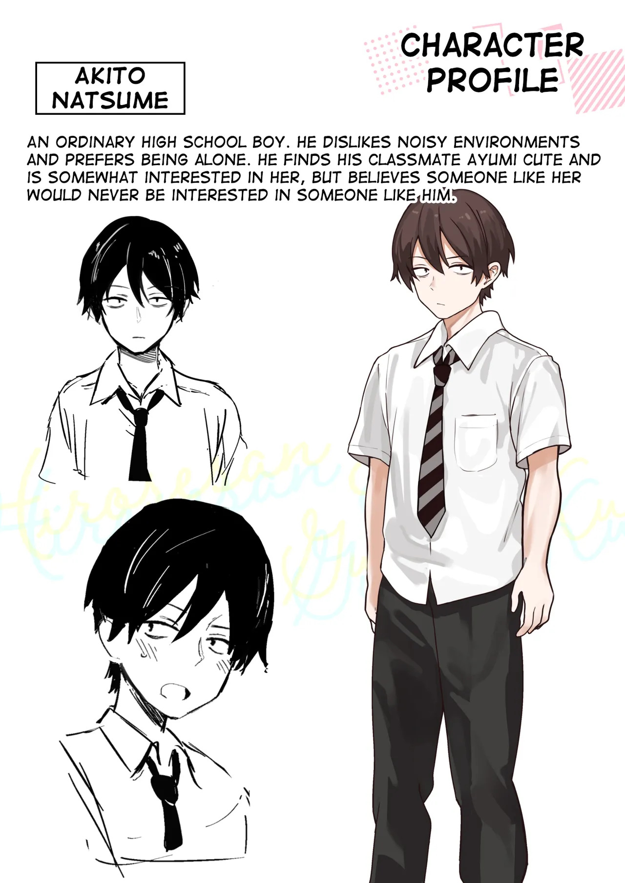 Class de Kakure Ninki no Hirose-san ga Guigui kuru! | Hirose-san, the class's secret crush, is making a bold move! page 3 full